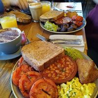 First time here & vegan breaky was awesome!  Highly recommend! 💚🌿 at The Hideout Cafe Kitchen & Bar in Scarborough