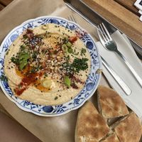 Hummus  at Kebap with Attitude in Berlin