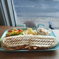 Sweet chilli 'chicken' panini. at No. 19 in Avoch