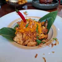 Het vegan hoofdgerecht. Zo ongelofelijk lekker!! at Papa Aswa in Amsterdam