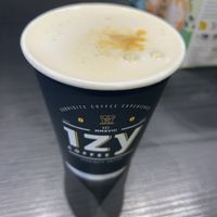 Banana Split Latte 8€  at Izy Coffee in Antwerpen