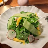 Green salad at Roof Garden in Athens