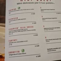 Menu #Veganuary at Bolle Pizzeria Seregno in Seregno