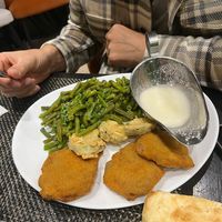 Scnitzels at Restaurant Bon Appetit in Campina