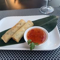 Spring rolls  at Tatsumi-Thai Phuket in Albufeira