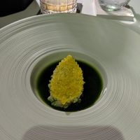 Vegan crab at Petra in Santorini