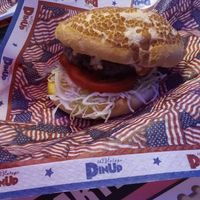 Veggy burger at PinUp Pub in Volpago Del Montello