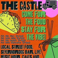 Lovely vegan options as ever, with e.g. Chef Yogis, Joy's Caribbean Fusion, etc. at Severndroog Castle Tea Room in South East London