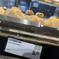 vegan plain bread roll  at backWERK in Mannheim