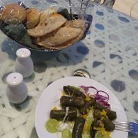 Vine leaves at Nile Breeze in Cairo