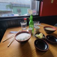 Veggie Miso n Organic Sake at Sushi Spot in Arcata