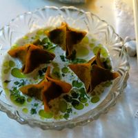 Curry dumplings at Ostara Bar in Oslo