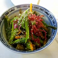 Hand pulled noodles at Ostara Bar in Oslo