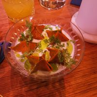 Dumplings at Ostara Bar in Oslo