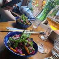 Hand pulled noodles at Ostara Bar in Oslo