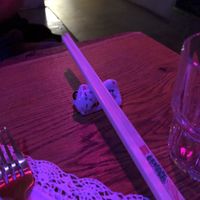 Cutest Chopstick Holders  at Ostara Bar in Oslo