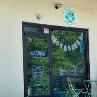 Outside of the store.  at Bluebird Bubble Tea in Asheville