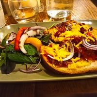 Vegan Bruschetta at The Market Bar & Restaurant in Ennis