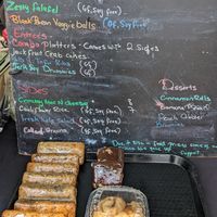 Menu at Zoe's Vegan Delight  in Washington