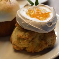 Orange scone at Savage Garden - Maybe closed in Seoul