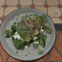 Avocadostulle  at Cafe Sprød in Soenderborg