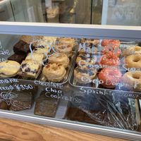 Maple bacon donut was GOOD  at Trick or Treat Vegan Sweets (formerly Canelita Sweets) in Osaka