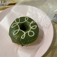 Matcha donut   at Trick or Treat Vegan Sweets (formerly Canelita Sweets) in San Diego