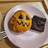 Brownie was nice! at Trick or Treat Vegan Sweets (formerly Canelita Sweets) in San Diego