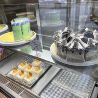 Cake display for Halloween was so cute!  at Trick or Treat Vegan Sweets (formerly Canelita Sweets) in San Diego