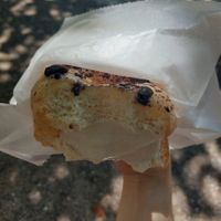 Oreo donut ice cream 'sandwich' at Trick or Treat Vegan Sweets (formerly Canelita Sweets) in Osaka