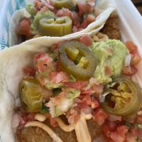 The Caloundra…crumbed mushrooms! Delicious!  at Holy Taco in Caloundra