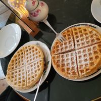 Vegane Waffeln, 😋 at Tante August in Muenster