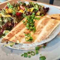 Quesadilla at Avokádo in Brno