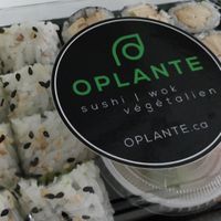 Sushi at OPLANTE Vegan Sushi & Wok  in Montreal