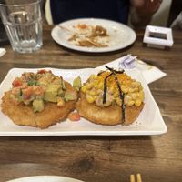 Sushi pizza  at OPLANTE Vegan Sushi & Wok  in Montreal