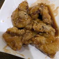 Crispy beef at OPLANTE Vegan Sushi & Wok  in Montreal