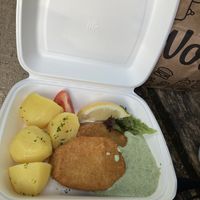 vegan schnitzel   at Dauth-Schneider in Frankfurt
