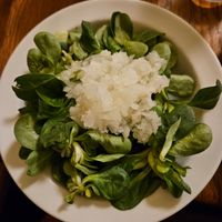 Side salad at Dauth-Schneider in Frankfurt