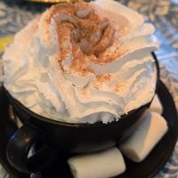 Hot chocolate at Fox In The Stables in Halstead