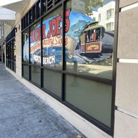 Awesome North Beach TJ’s Art on Windows  at Trader Joe's - Bay St in San Francisco