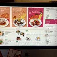 Menu  at Caffeinated in Busan