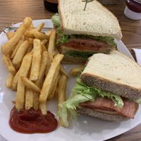 I think this was the Italian Sammy   at Not Ya Mama's Vegan Cafe in Salem