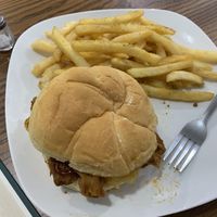 Pulled pork   at Not Ya Mama's Vegan Cafe in Salem