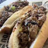 Steak bomb sandwich   at Not Ya Mama's Vegan Cafe in Salem