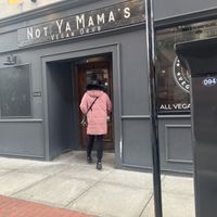 Outside of restaurant   at Not Ya Mama's Vegan Cafe in Salem