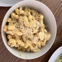 Mac and cheese side  at Not Ya Mama's Vegan Cafe in Salem