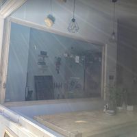 Outside (when the weather is good they open their windows, it's quite nice to seat there) at Sweet Studio in Madrid