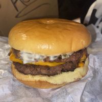 Galley boy “like” burger   at The Soulful Vegan in Akron