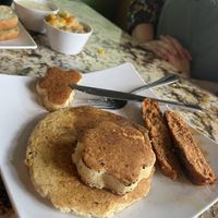 Breakfast platterr  at The Soulful Vegan in Akron