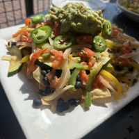Vegan nachos  at Agave Mexican Bistro in Newburyport